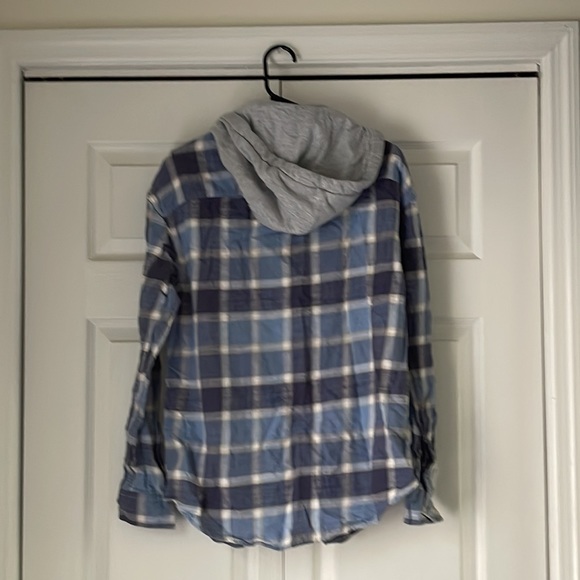 American Eagle button-down w/ hood - Picture 3 of 3